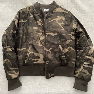 Camo Puffer Jacket